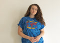 The Goat Is A Lamb - World Tour Blue Tie Dye T-Shirt