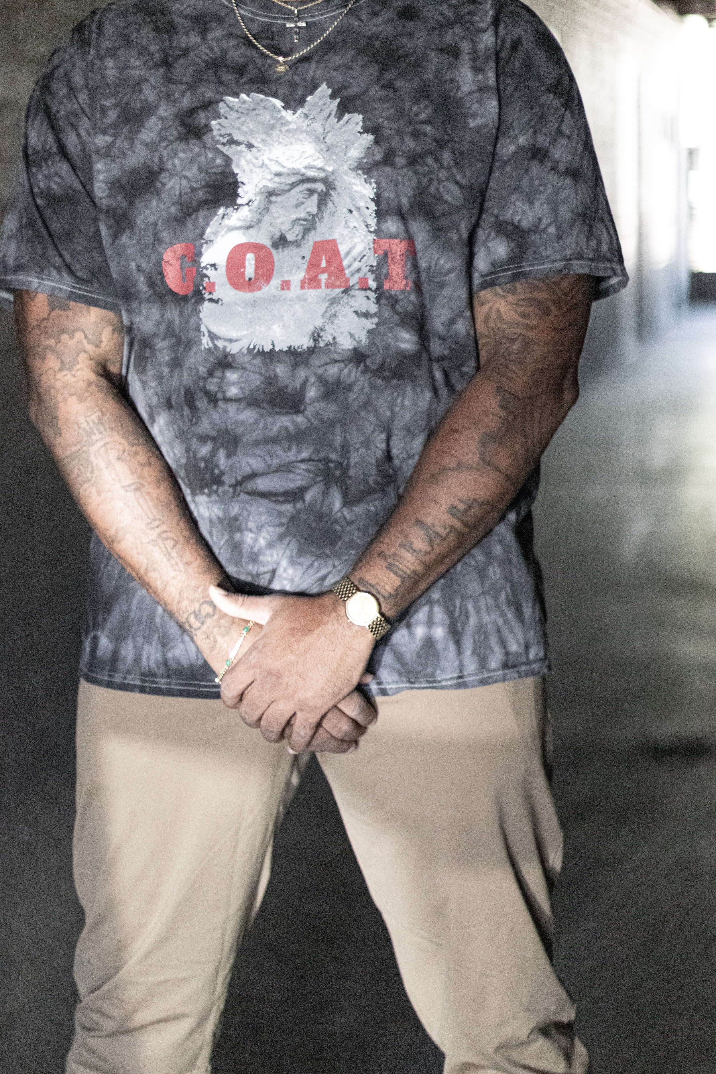 G.O.A.T. Tie Dye T-Shirt