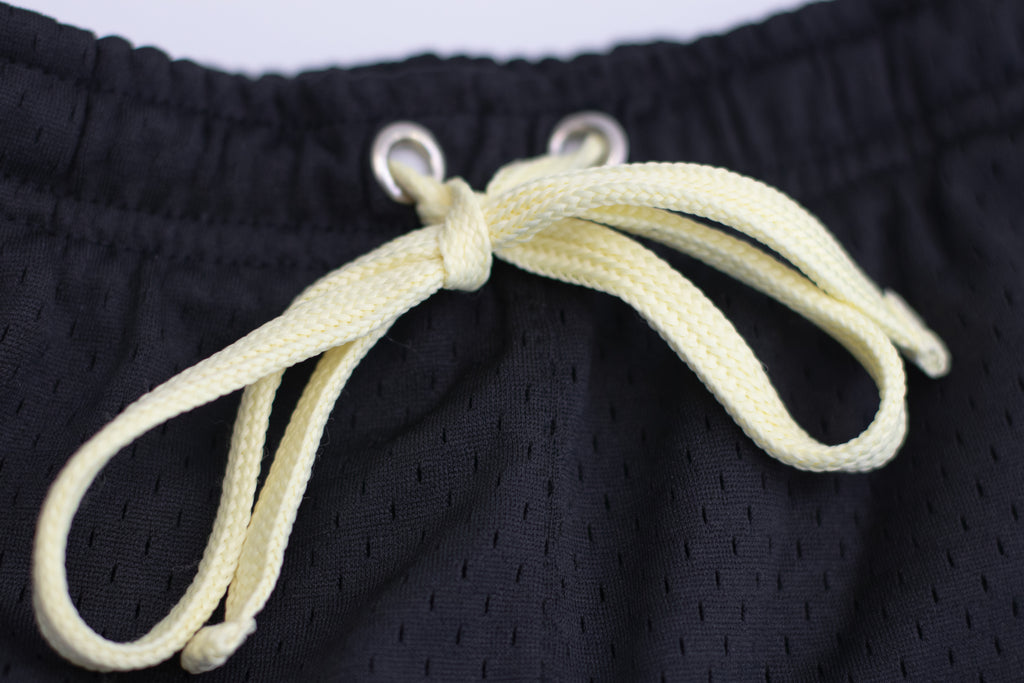 The Goat Is A Lamb - Black Mesh Shorts