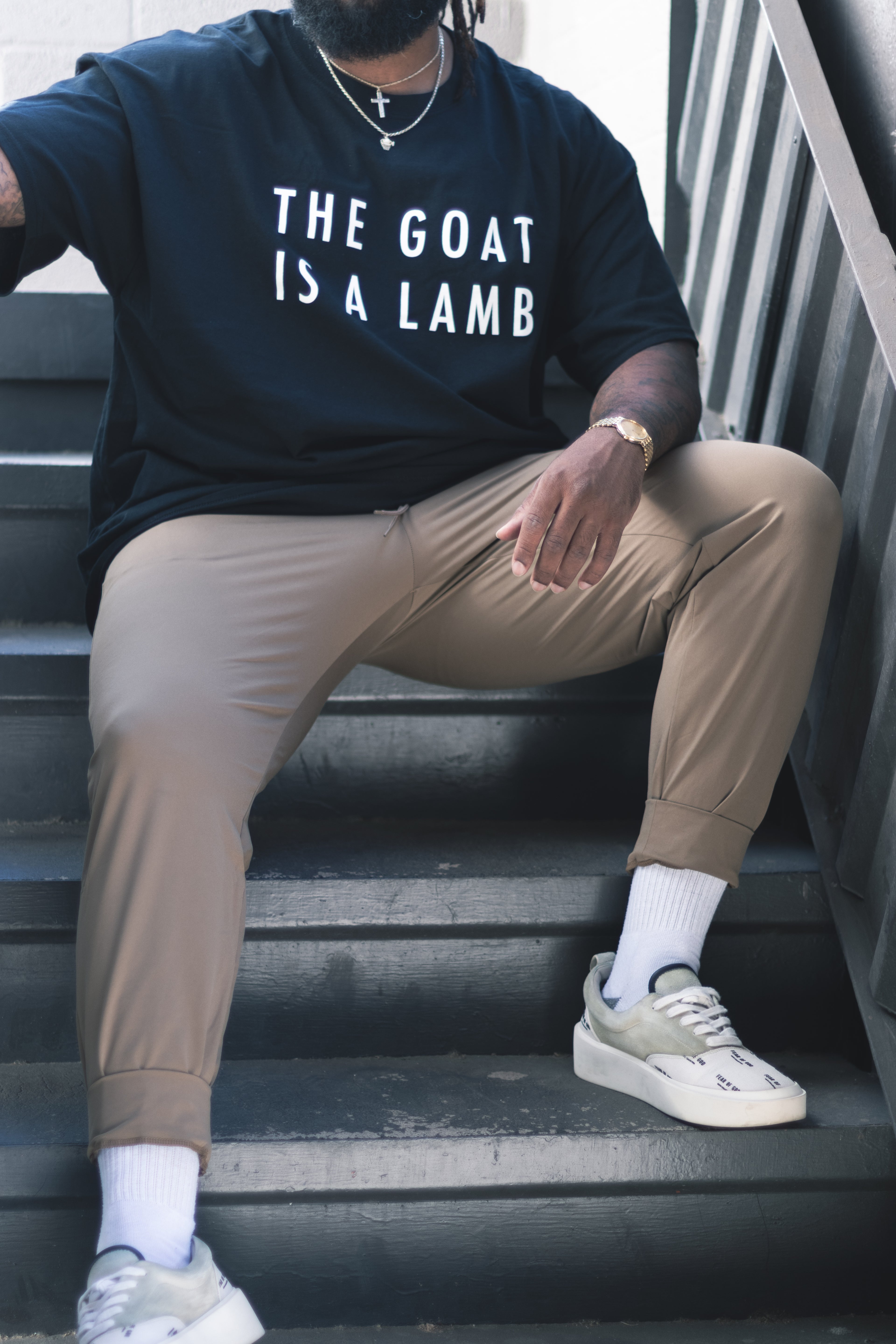 The Goat Is A Lamb - Black T-Shirt